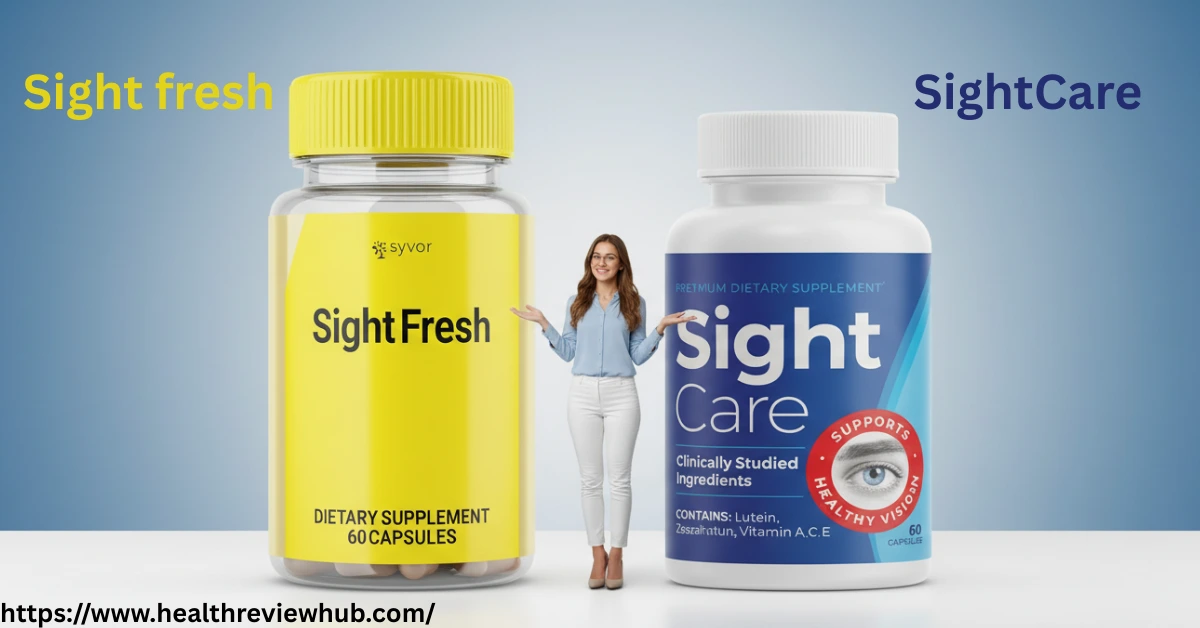 Sight fresh and sightcare supplements for visioncare