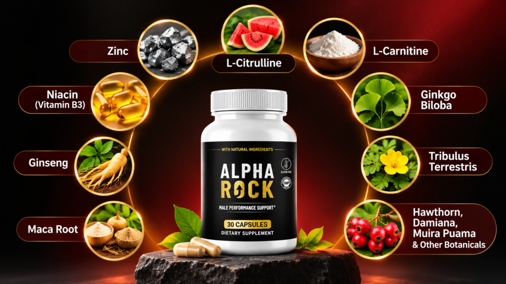 Alpha Rock Ingredients